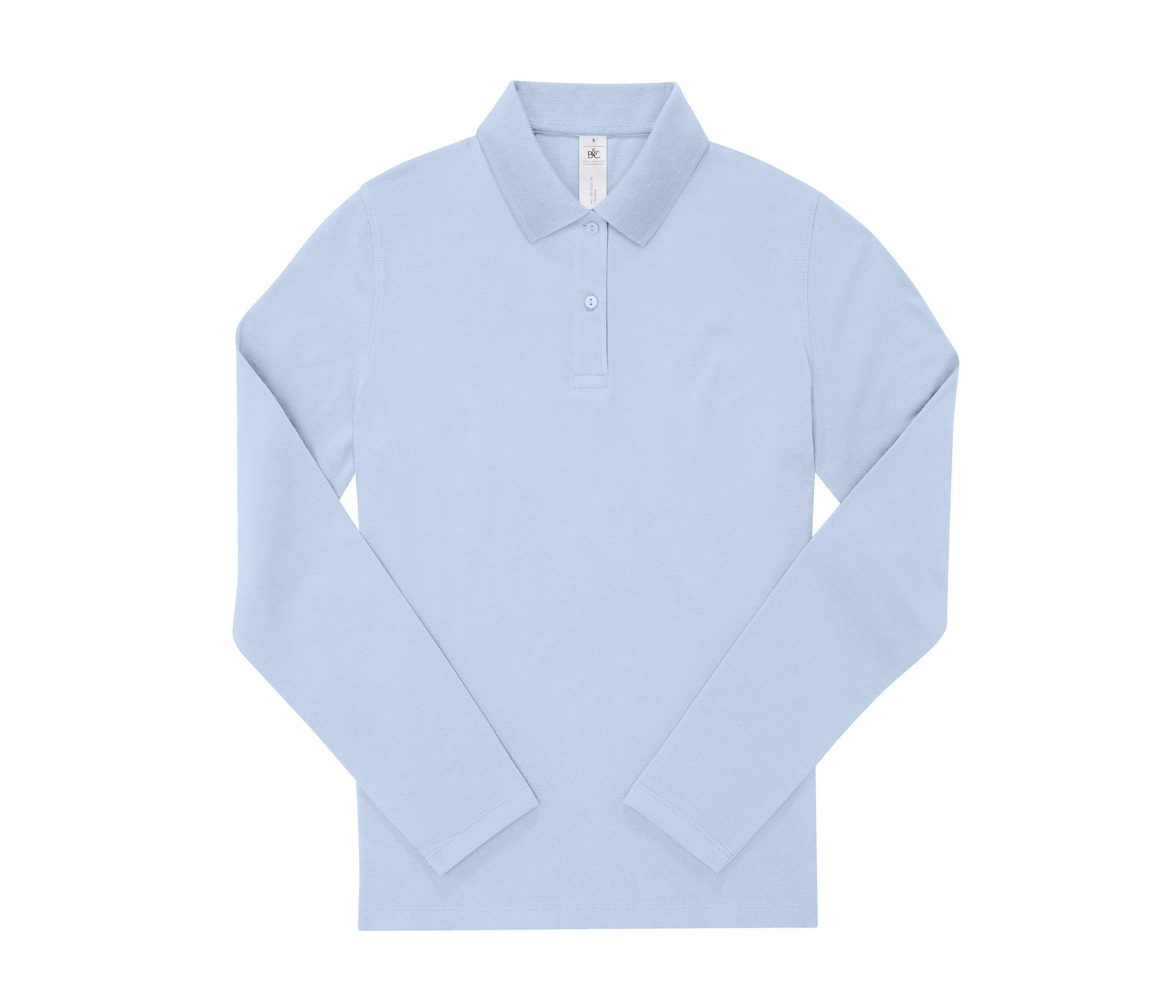 B&C MY POLO 180 LSL/WOMEN
